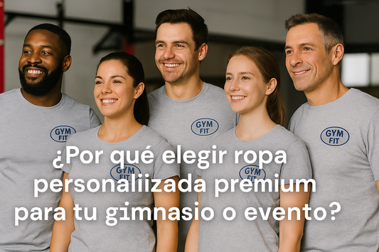 Ropa Personalizada Premium para tu Gimnasio o Evento