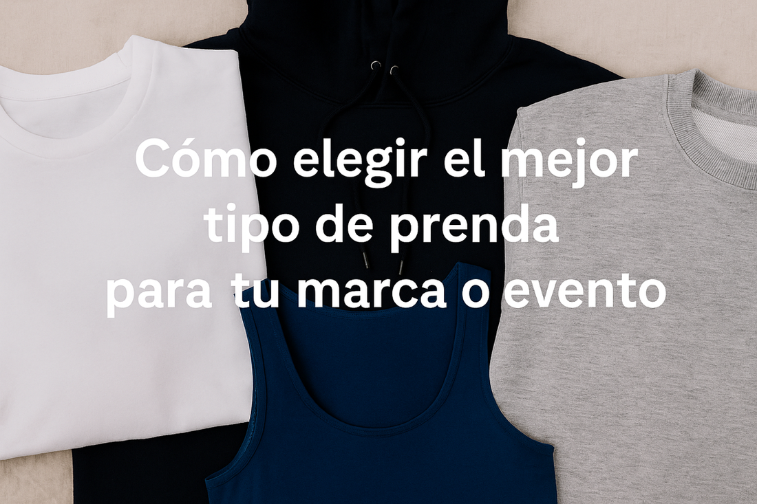 Cómo elegir la prenda ideal para tu marca o evento