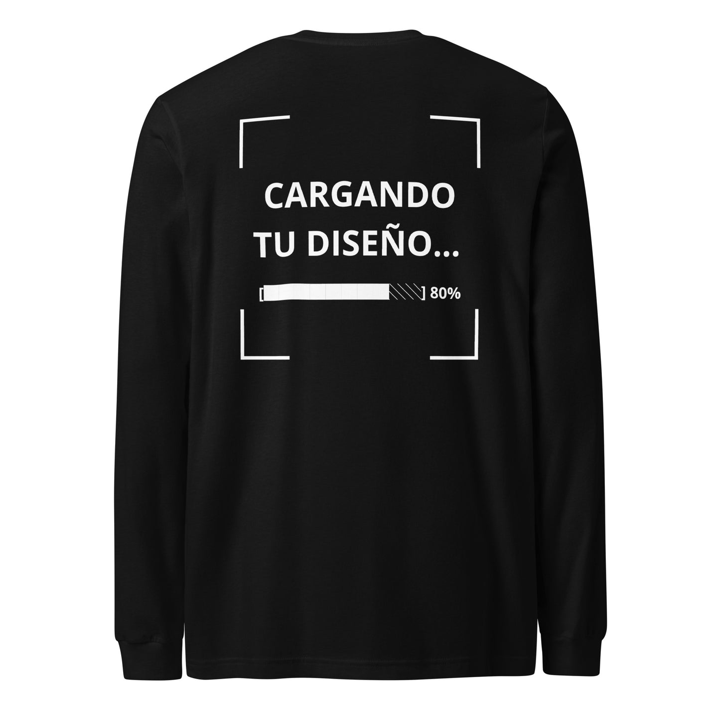 uniformes empresariales personalizados - camiseta negra de manga larga en Guatemala
