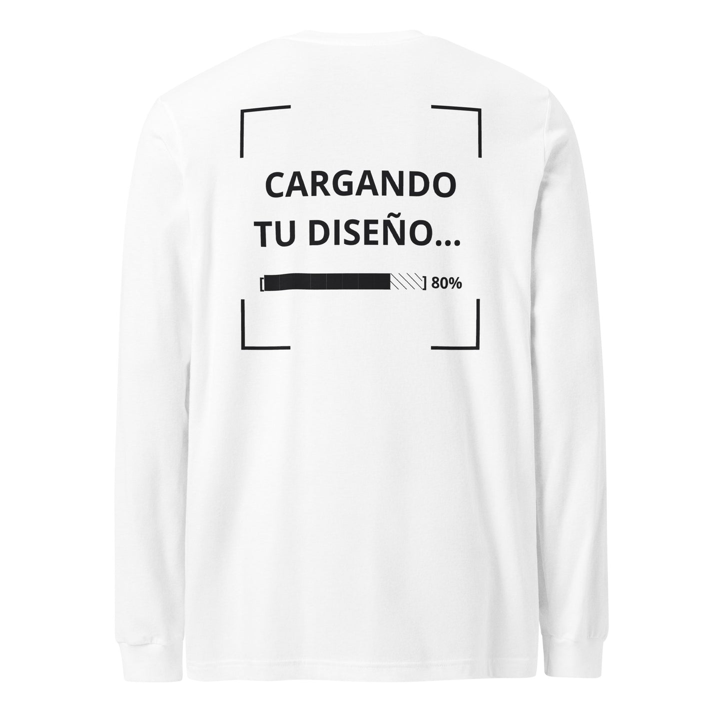 ropa personalizada para empresas en Guatemala - camiseta blanca de manga larga unisex