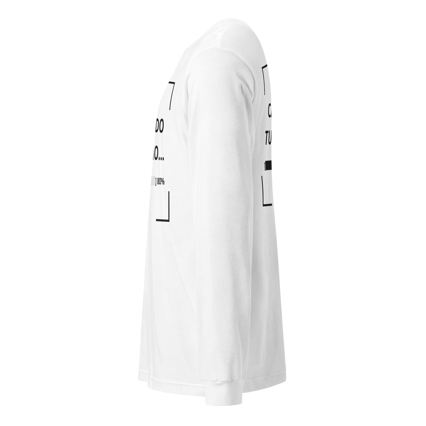 ropa personalizada para empresas en Guatemala - camiseta blanca de manga larga unisex