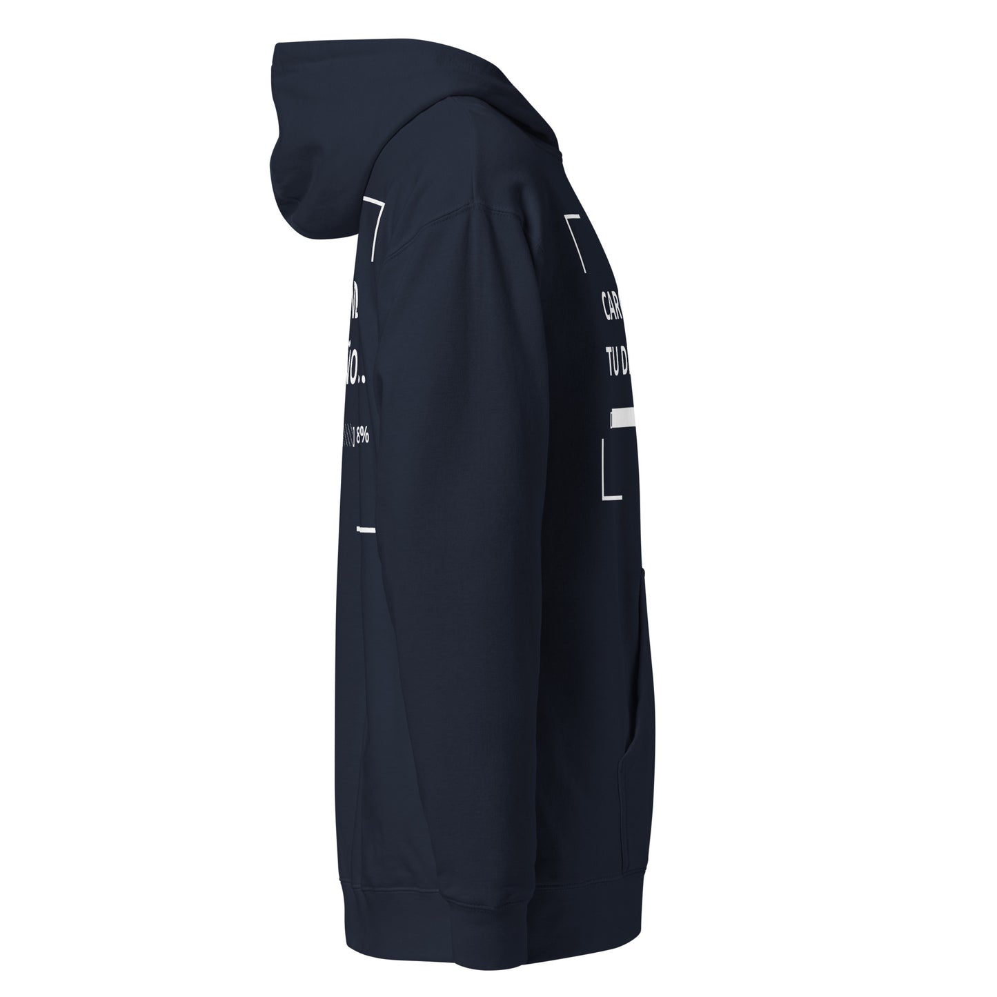 uniformes empresariales personalizados - sudadera azul marino de peso medio en Guatemala