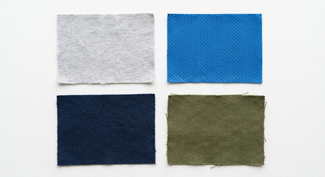 Muestras de telas para playeras algodón dry fit piqué