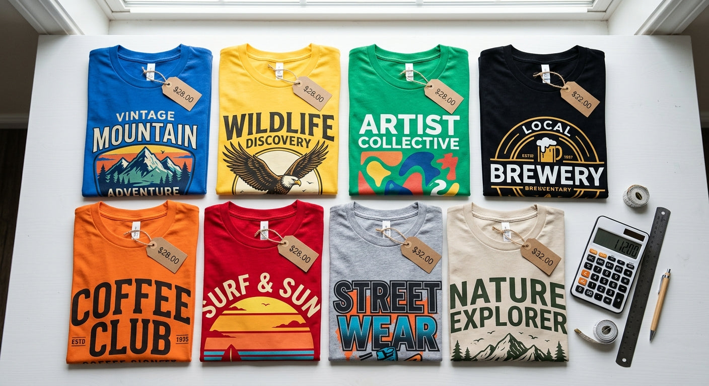 Playeras personalizadas con estampado DTF y precios en Guatemala