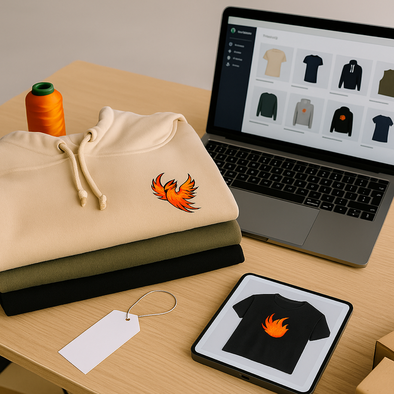 Podés seguir escalando con nosotros:	•	Lanzar nuevas prendas o colecciones	•	Agregar bordado, etiquetas personalizadas	•	Montar tu tienda onlineNos adaptamos a lo que tu proyecto necesite.