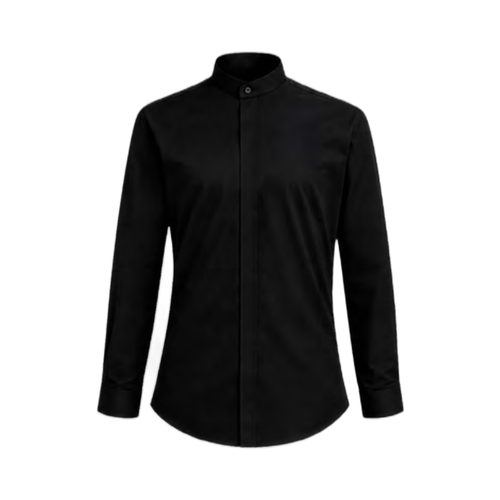Camisa Mandarín Caballero – BrandLAB PRO – vista frente