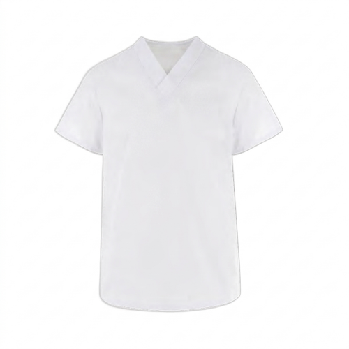 Camisa Médico en V (Unisex) – BrandLAB PRO – vista frente