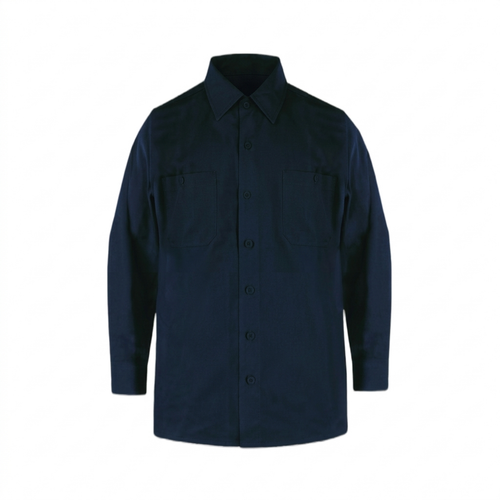 Camisa Cotton (manga larga) – BrandLAB PRO – vista frente