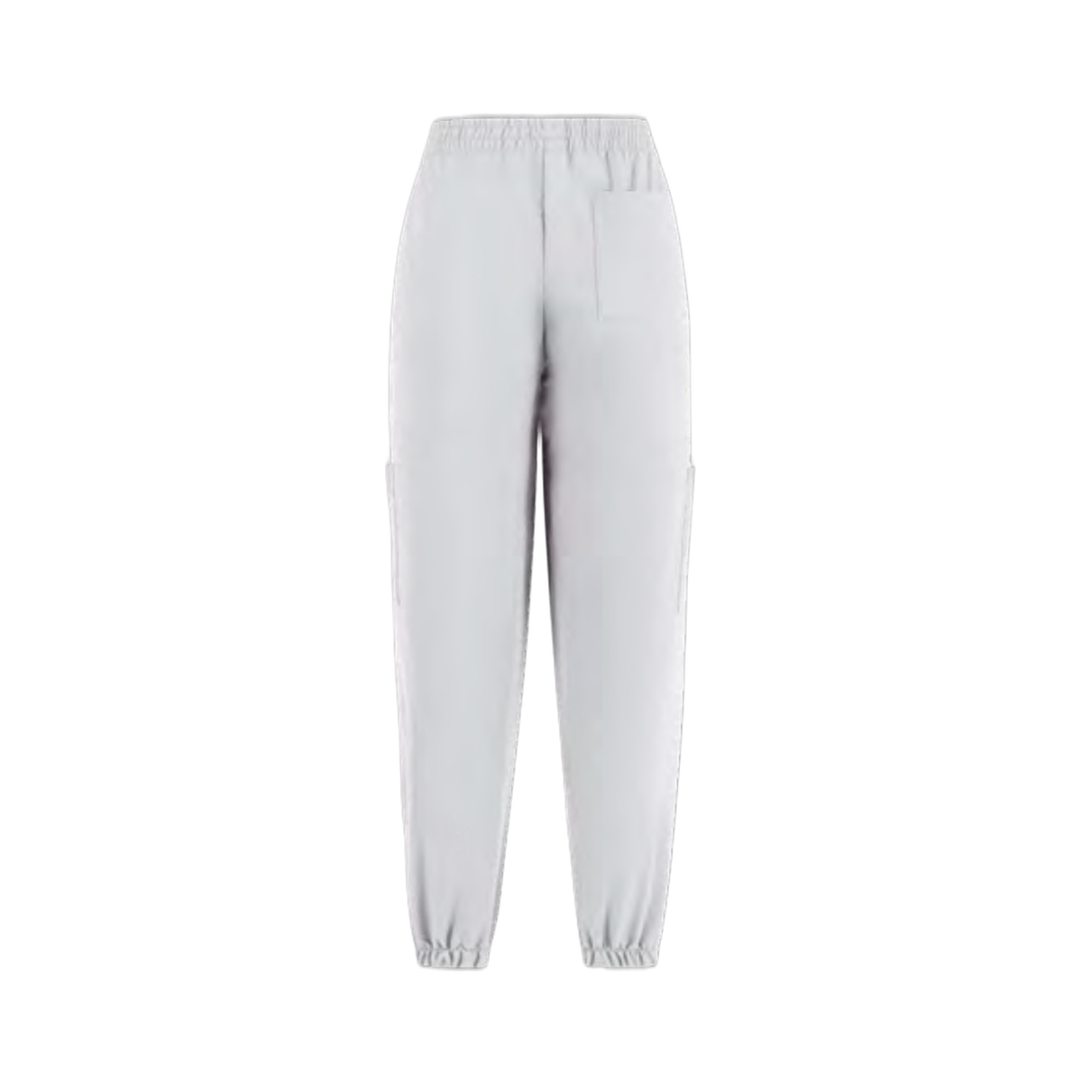 Pantalón Médico Jogger (Blanco) – BrandLAB PRO – vista espalda