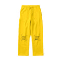 Pants de Algodón Unisex Amarillo personalizado en Guatemala – BrandLab – vista frente
