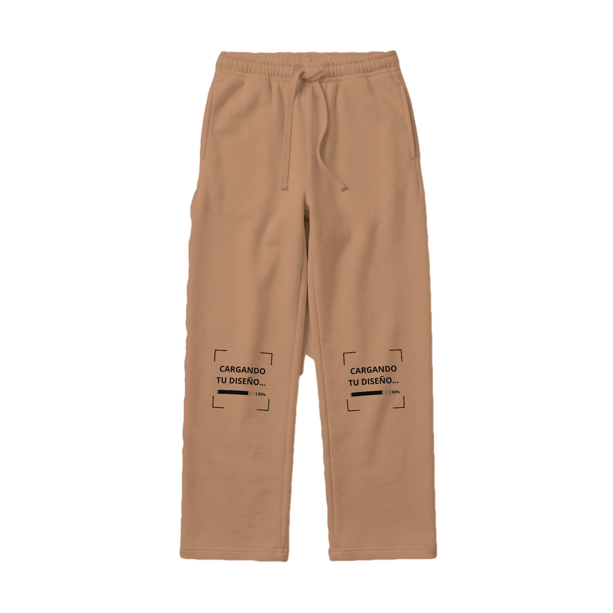 Pants de Algodón Unisex Cocoa personalizado en Guatemala – BrandLab – vista frente