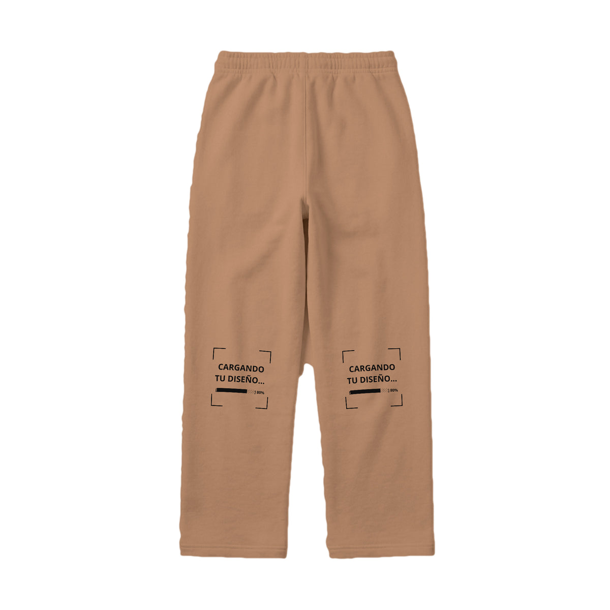 Pants de Algodón Unisex Cocoa personalizado en Guatemala – BrandLab – vista espalda