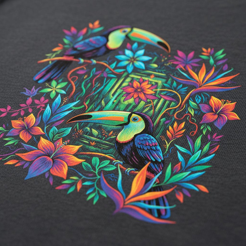 Impresión DTF full color en playera de algodón – personalización premium Guatemala