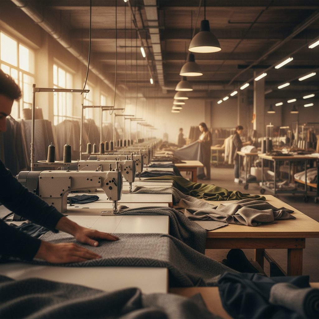Taller de producción textil en Guatemala – confección y personalización de ropa BrandLab