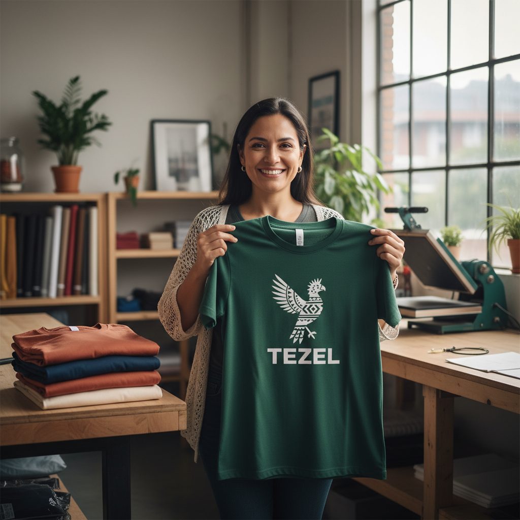 Emprendedor guatemalteco con mercancía personalizada – lanza tu marca de ropa con BrandLab