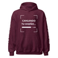 Hoodie Unisex Oversize Corinto personalizado en Guatemala – BrandLab – vista frente