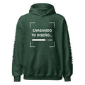 Hoodie Unisex Oversize Verde personalizado en Guatemala – BrandLab – vista frente