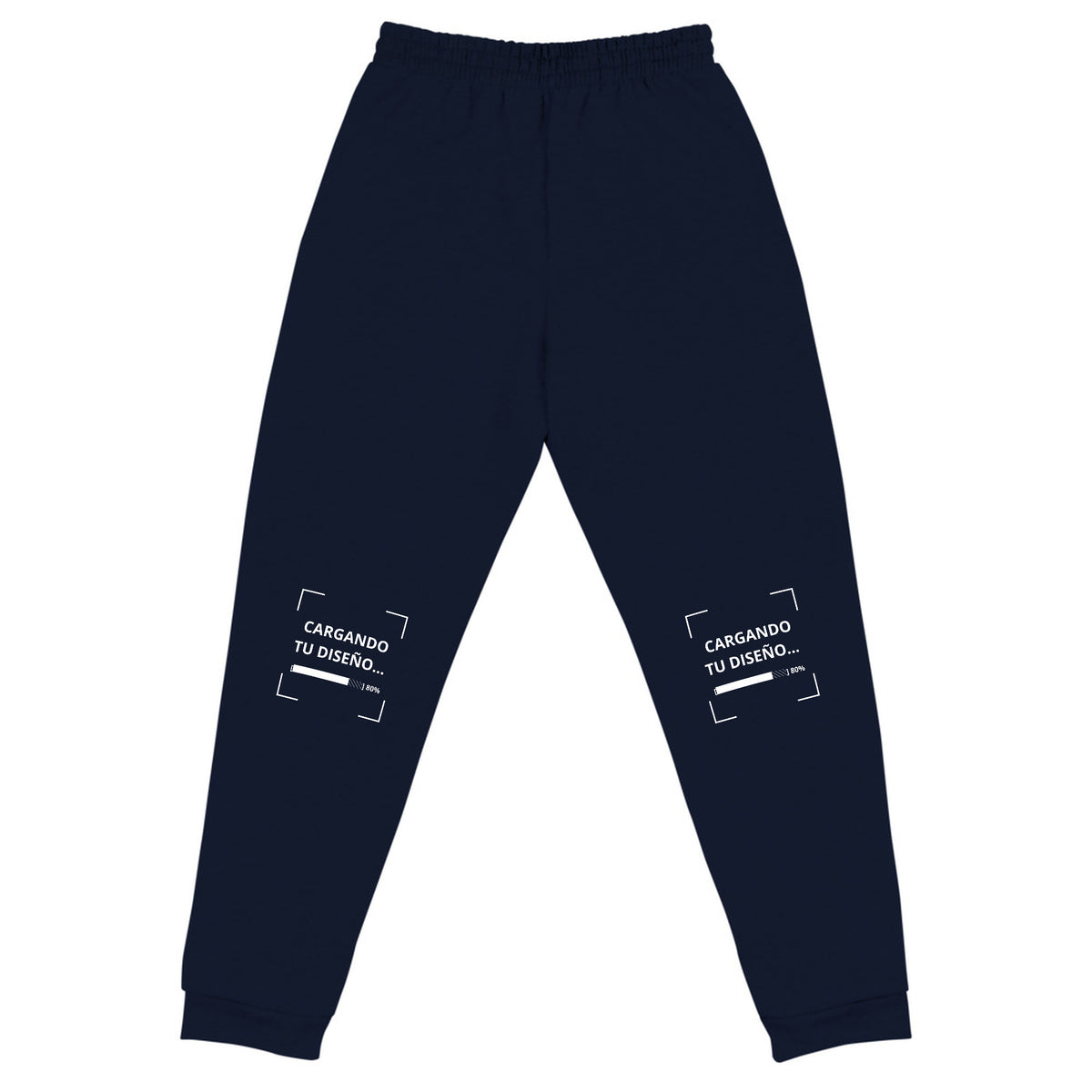 Jogger Unisex Azul Marino personalizado en Guatemala – BrandLab – vista espalda