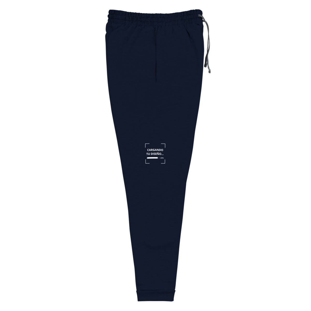 Jogger Unisex Azul Marino personalizado en Guatemala – BrandLab – vista lateral derecho