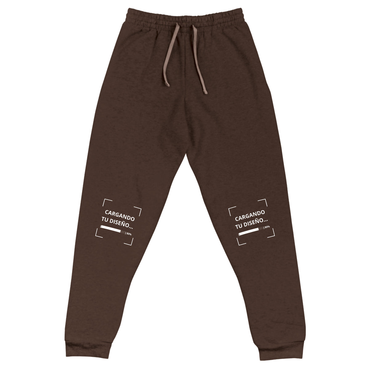 Jogger Unisex Café personalizado en Guatemala – BrandLab – vista frente