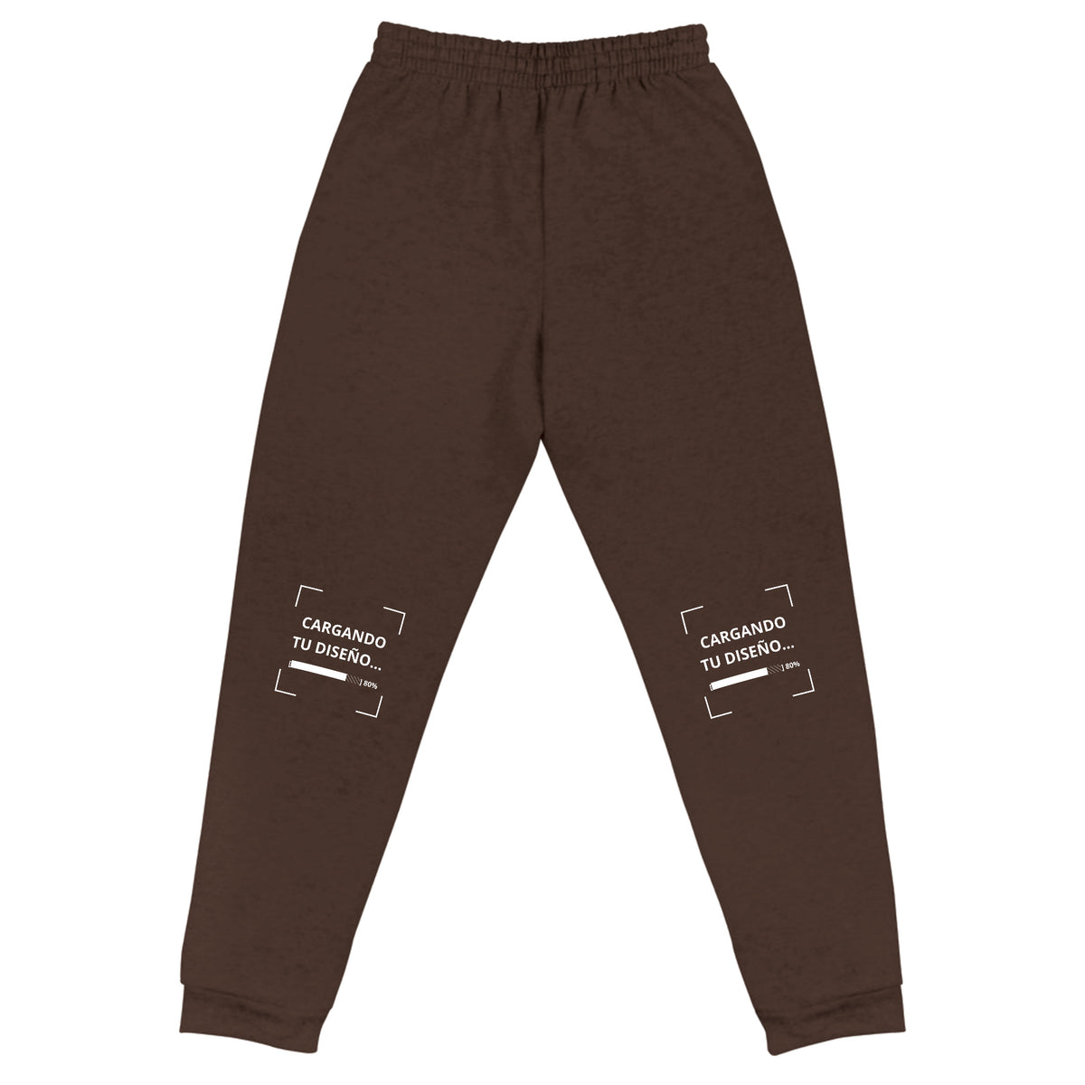 Jogger Unisex Café personalizado en Guatemala – BrandLab – vista espalda