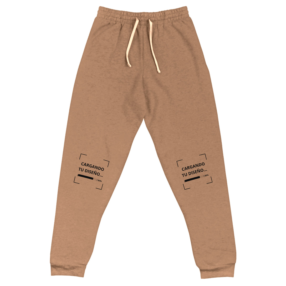 Jogger Unisex Cocoa personalizado en Guatemala – BrandLab – vista frente