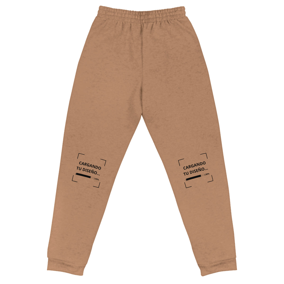 Jogger Unisex Cocoa personalizado en Guatemala – BrandLab – vista espalda