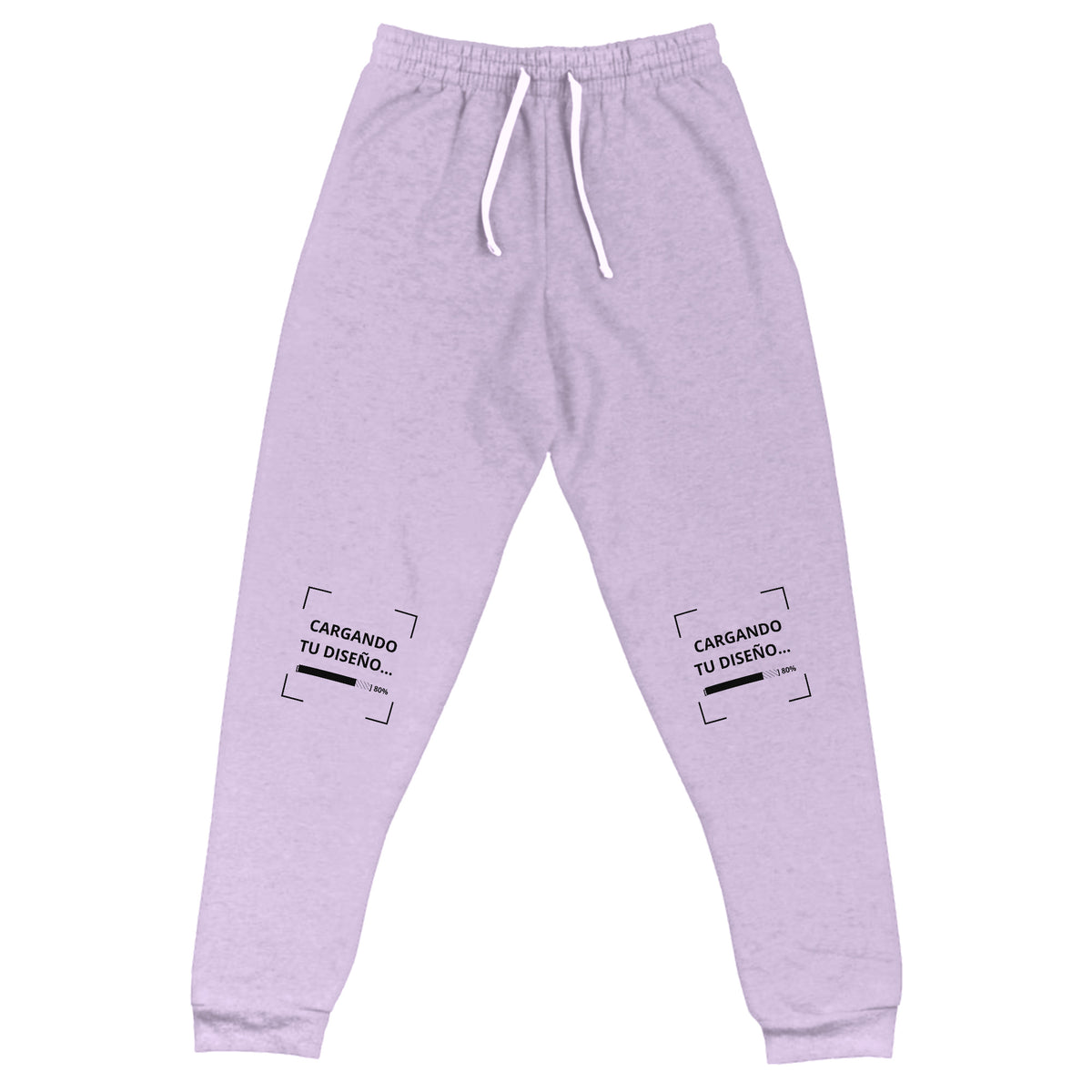 Jogger Unisex Lila personalizado en Guatemala – BrandLab – vista frente