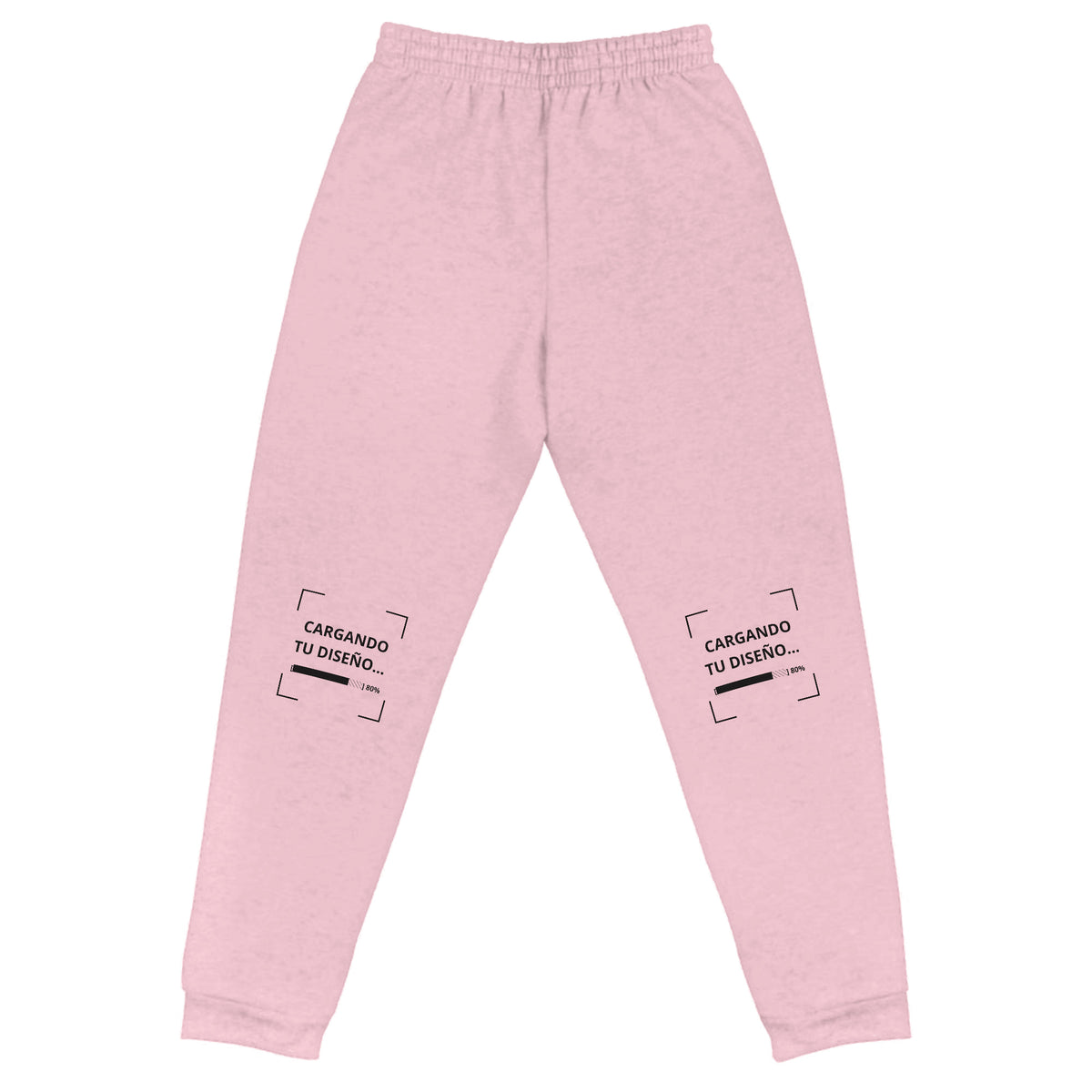 Jogger Unisex Rosa personalizado en Guatemala – BrandLab – vista espalda