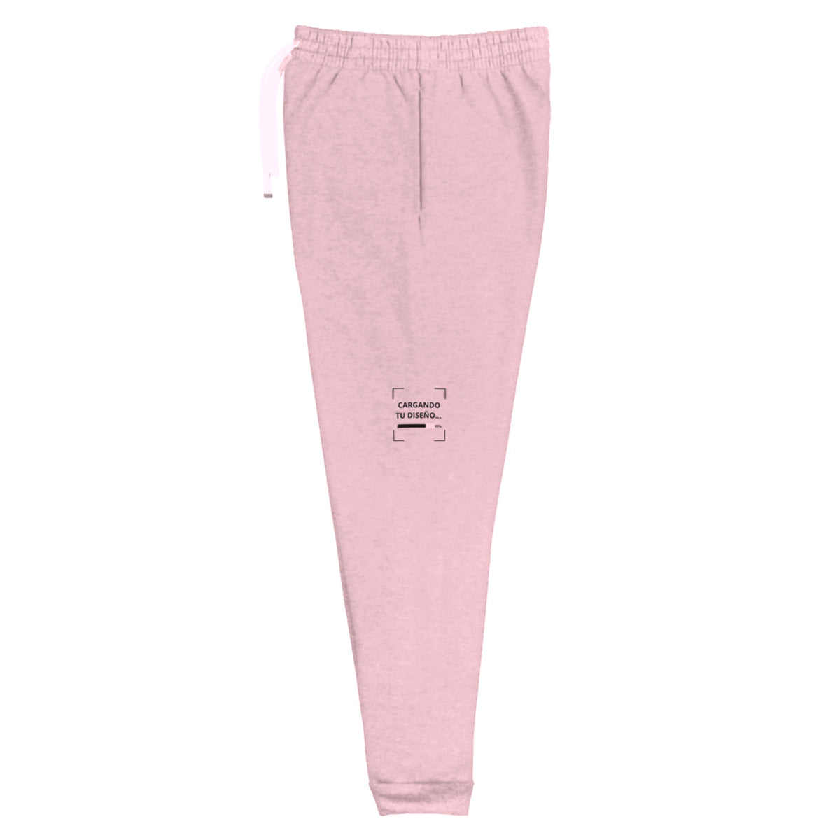Jogger Unisex Rosa personalizado en Guatemala – BrandLab – vista lateral izquierdo