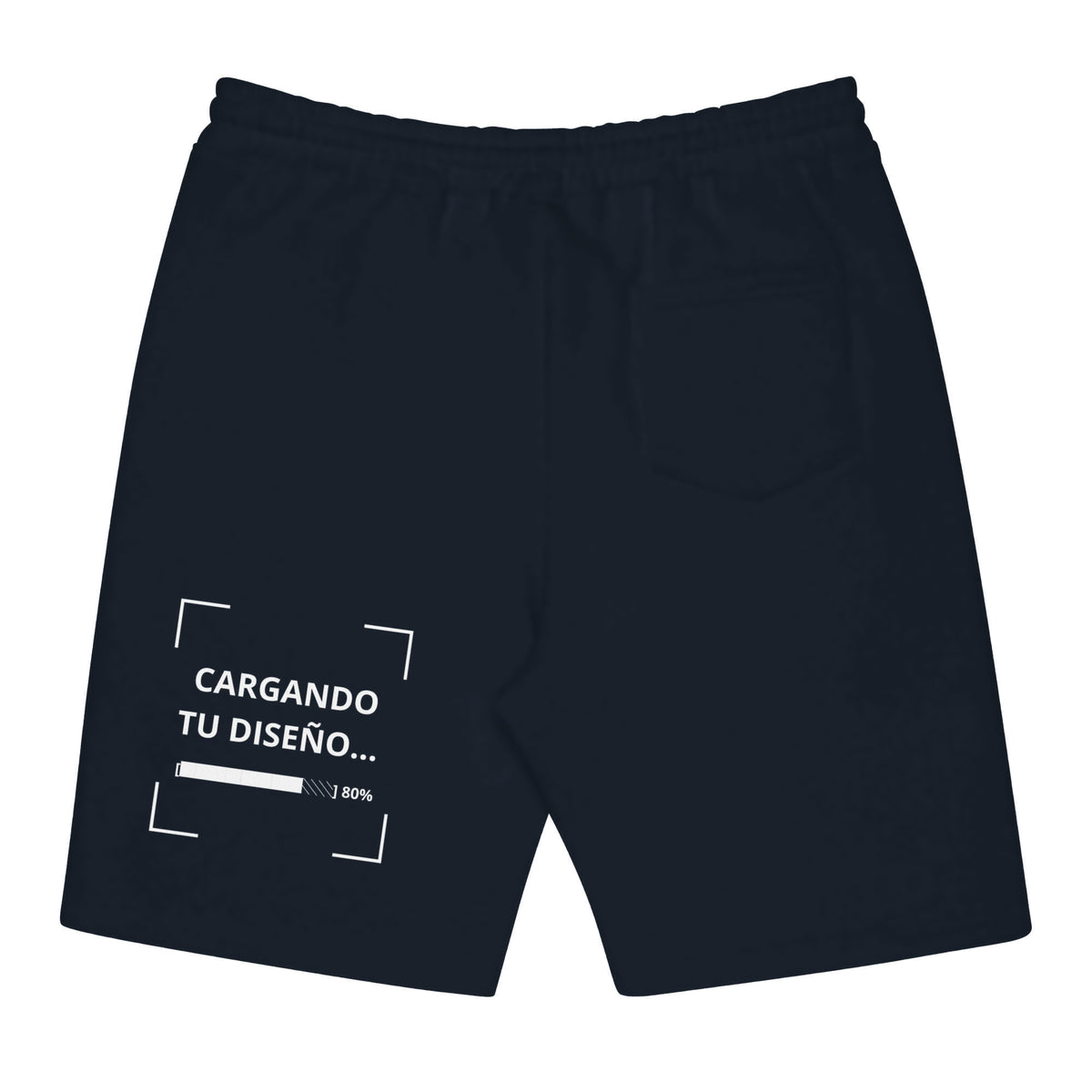 Pantaloneta Azul Marino personalizada en Guatemala – BrandLab – vista espalda