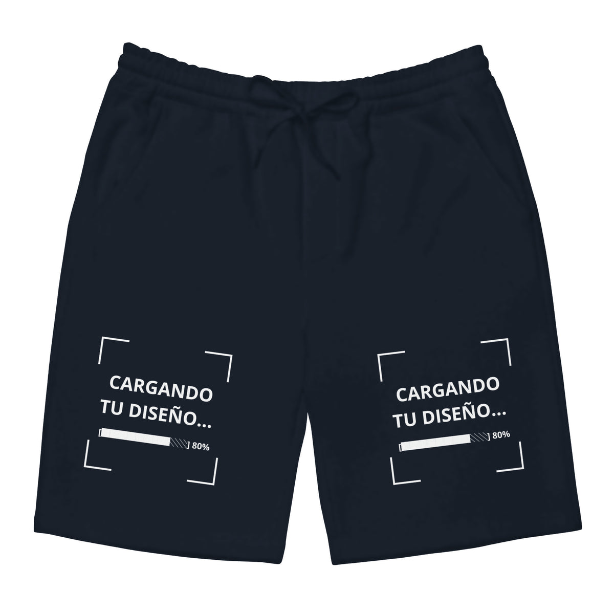 Pantaloneta Azul Marino personalizada en Guatemala – BrandLab – vista frente