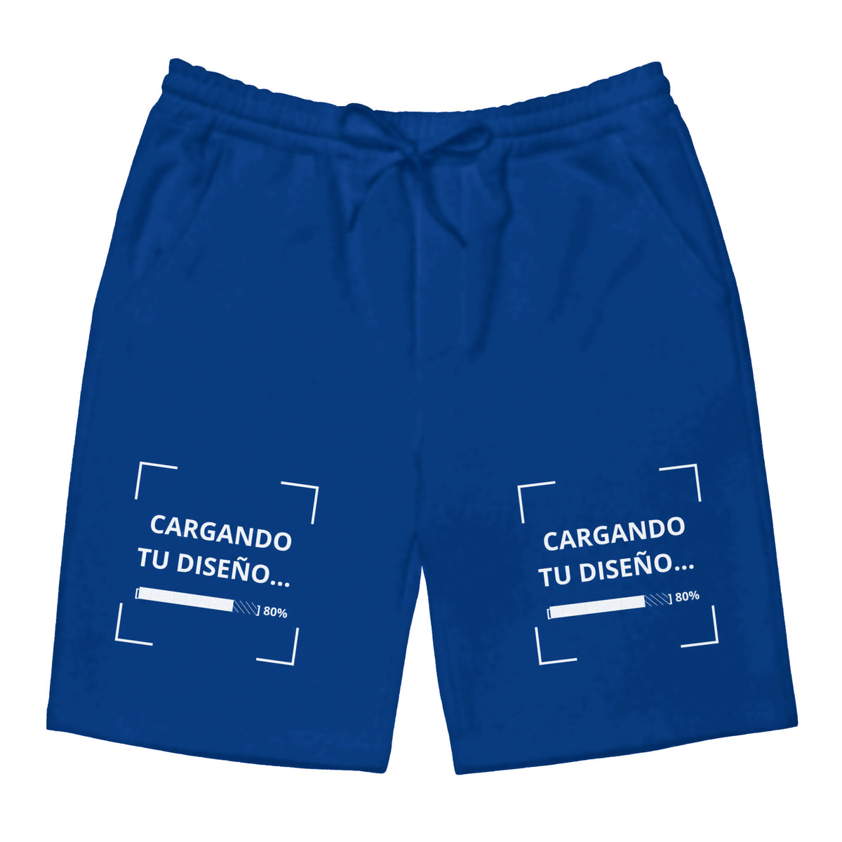 Pantaloneta Azul Pavo personalizada en Guatemala – BrandLab – vista frente