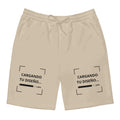 Pantaloneta Beige personalizada en Guatemala – BrandLab – vista frente