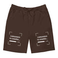Pantaloneta Café personalizada en Guatemala – BrandLab – vista frente