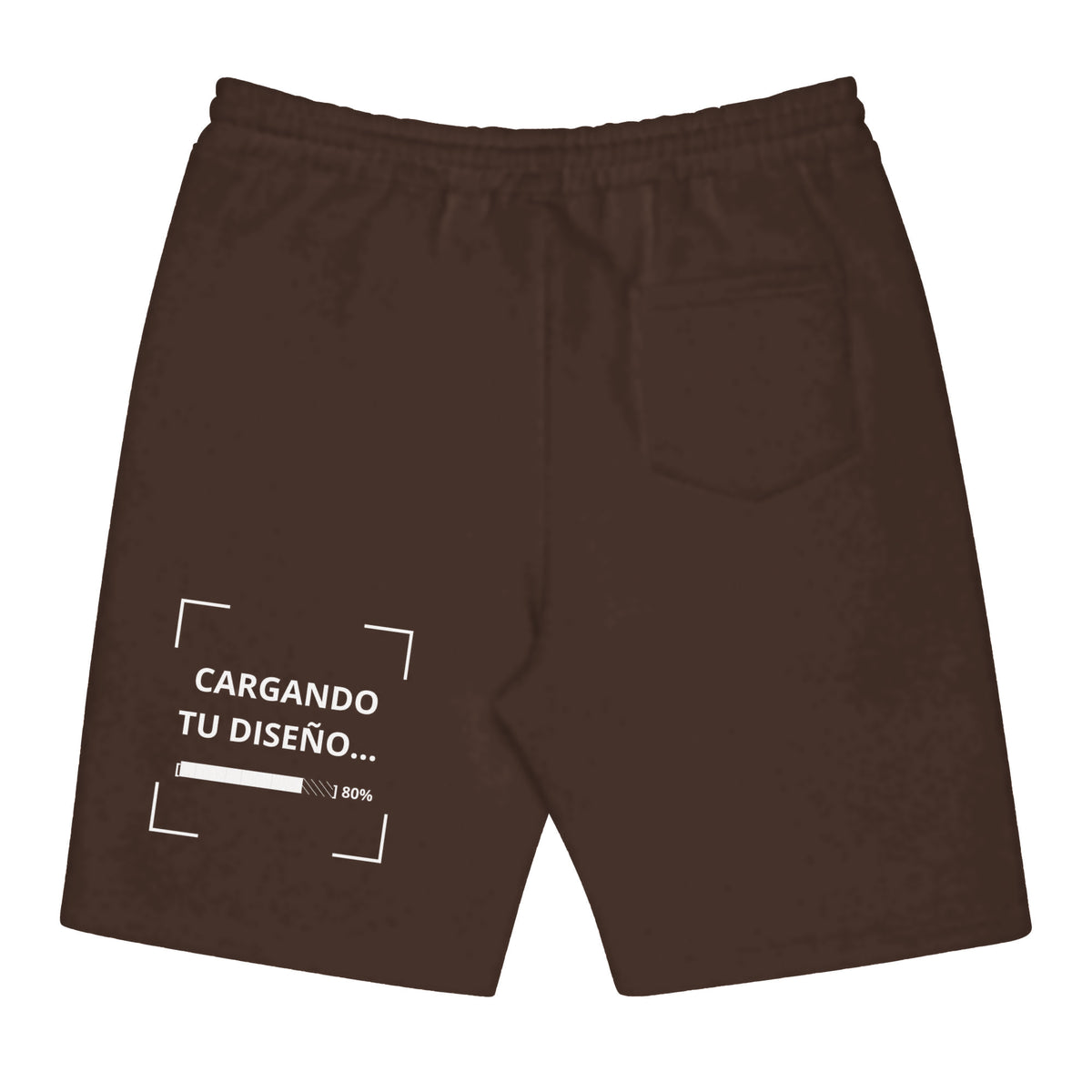 Pantaloneta Café personalizada en Guatemala – BrandLab – vista espalda