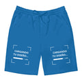 Pantaloneta Celeste Oscuro personalizada en Guatemala – BrandLab – vista frente