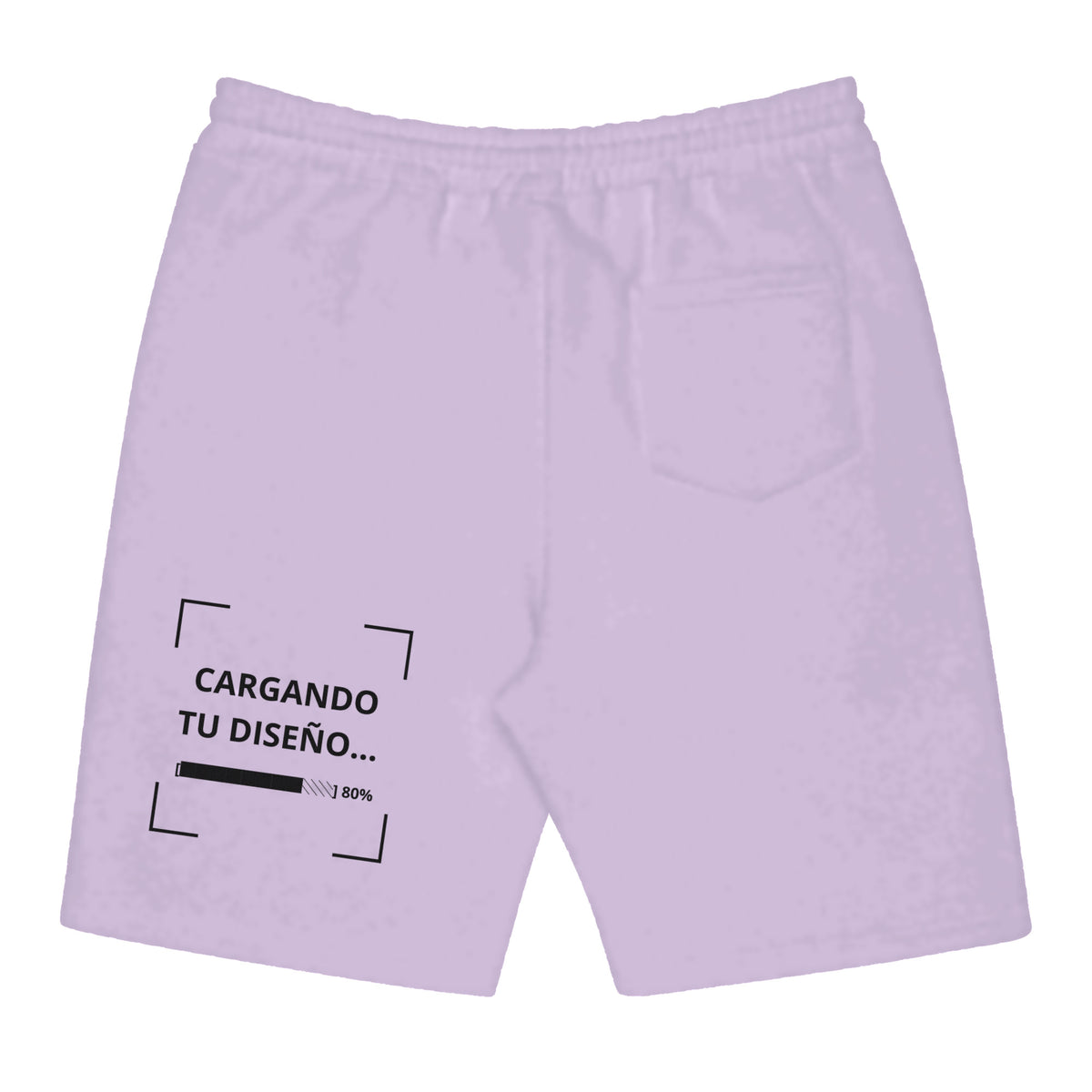 Pantaloneta Lila personalizada en Guatemala – BrandLab – vista espalda
