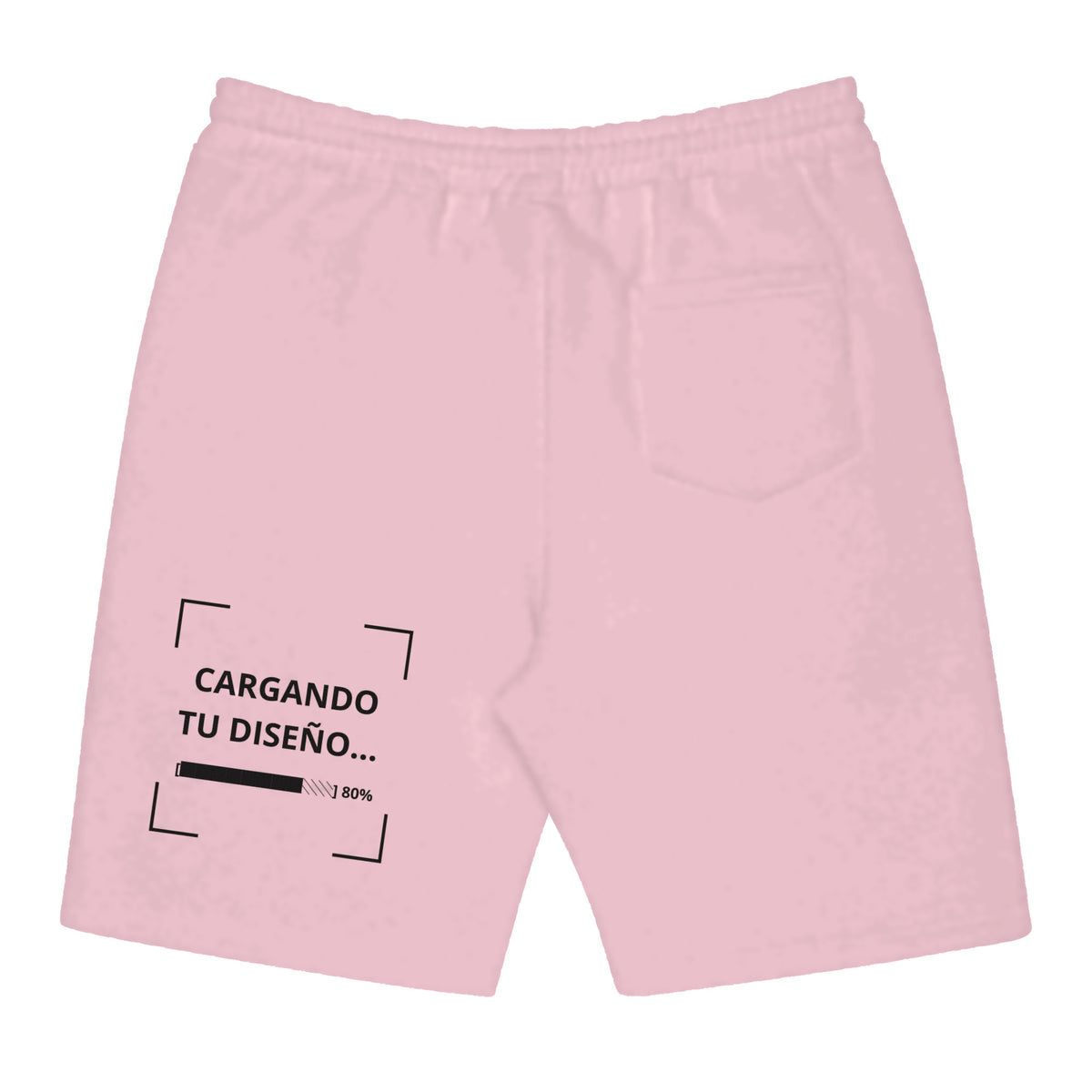 Pantaloneta Rosa personalizada en Guatemala – BrandLab – vista espalda