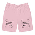 Pantaloneta Rosa personalizada en Guatemala – BrandLab – vista frente