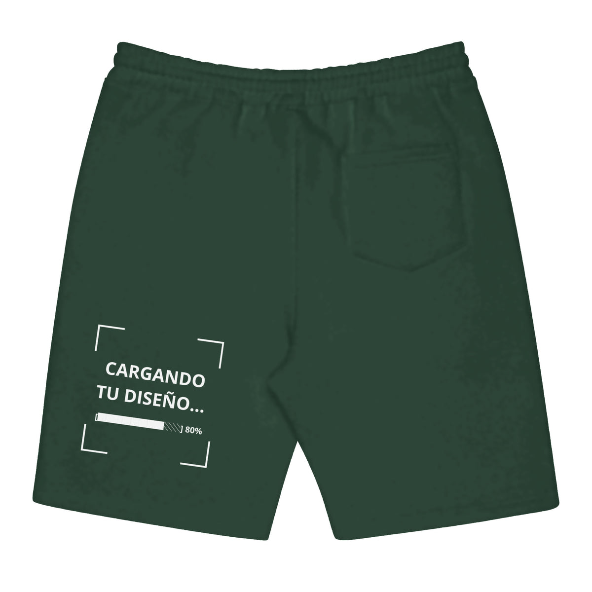 Pantaloneta Verde personalizada en Guatemala – BrandLab – vista espalda