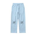 Pants de Algodón Unisex Celeste personalizado en Guatemala – BrandLab – vista frente