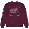 Sudadera Unisex Oversize Corinto personalizado en Guatemala – BrandLab – vista frente