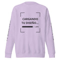 Sudadera Unisex Premium Lila personalizado en Guatemala – BrandLab – vista frente