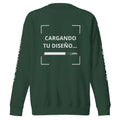 Sudadera Unisex Premium Verde personalizada en Guatemala – BrandLab – vista frente