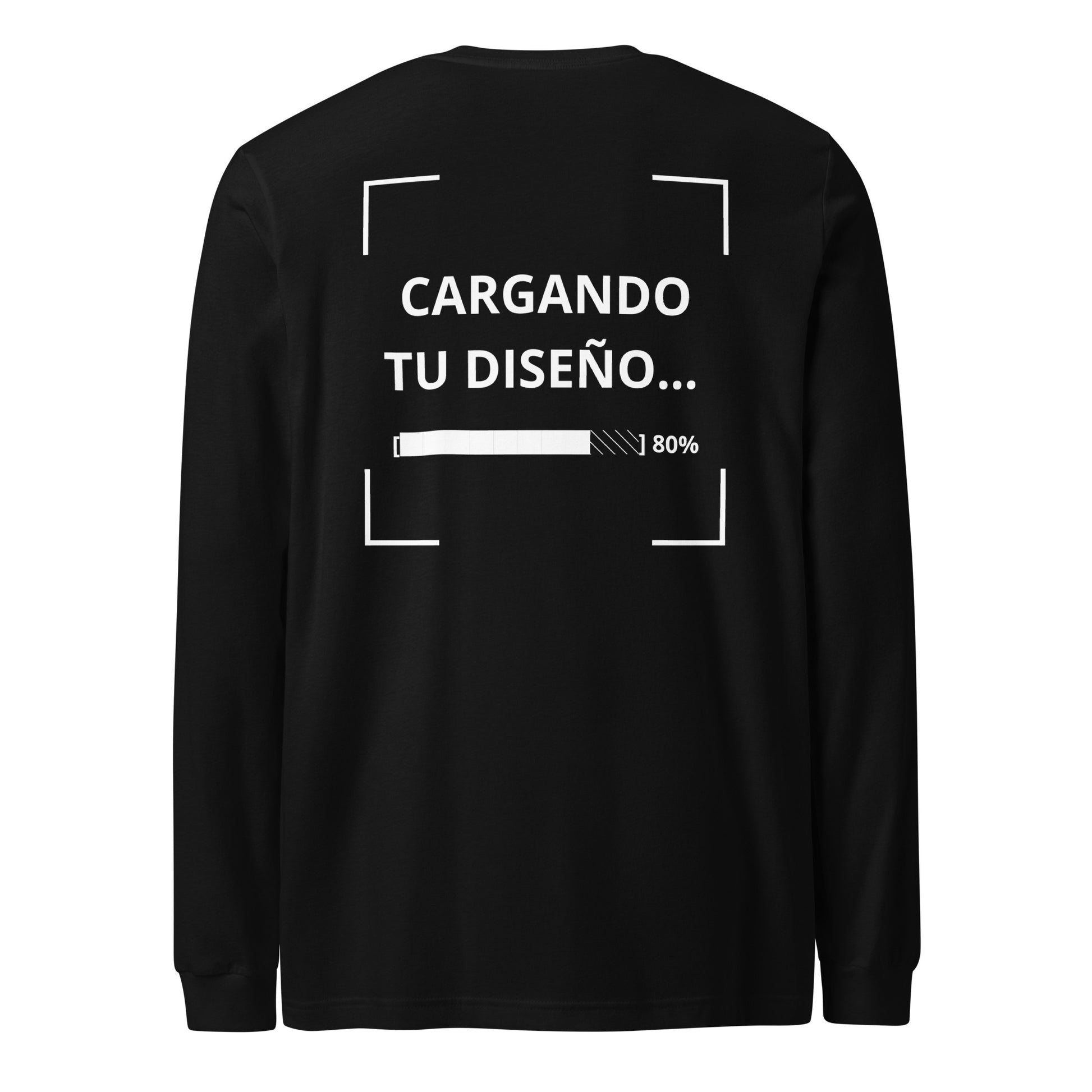 uniformes empresariales personalizados - camiseta negra de manga larga en Guatemala