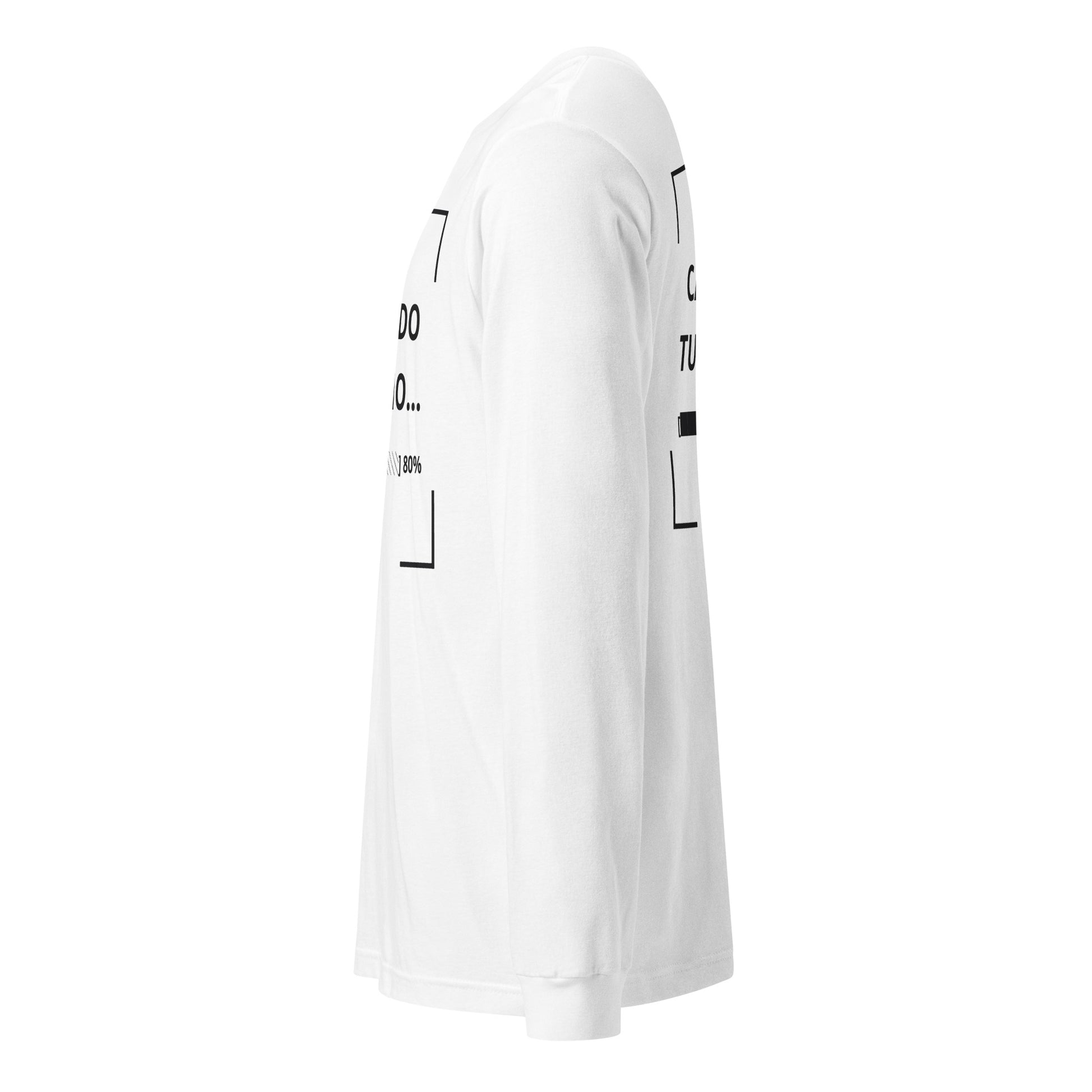 ropa personalizada para empresas en Guatemala - camiseta blanca de manga larga unisex