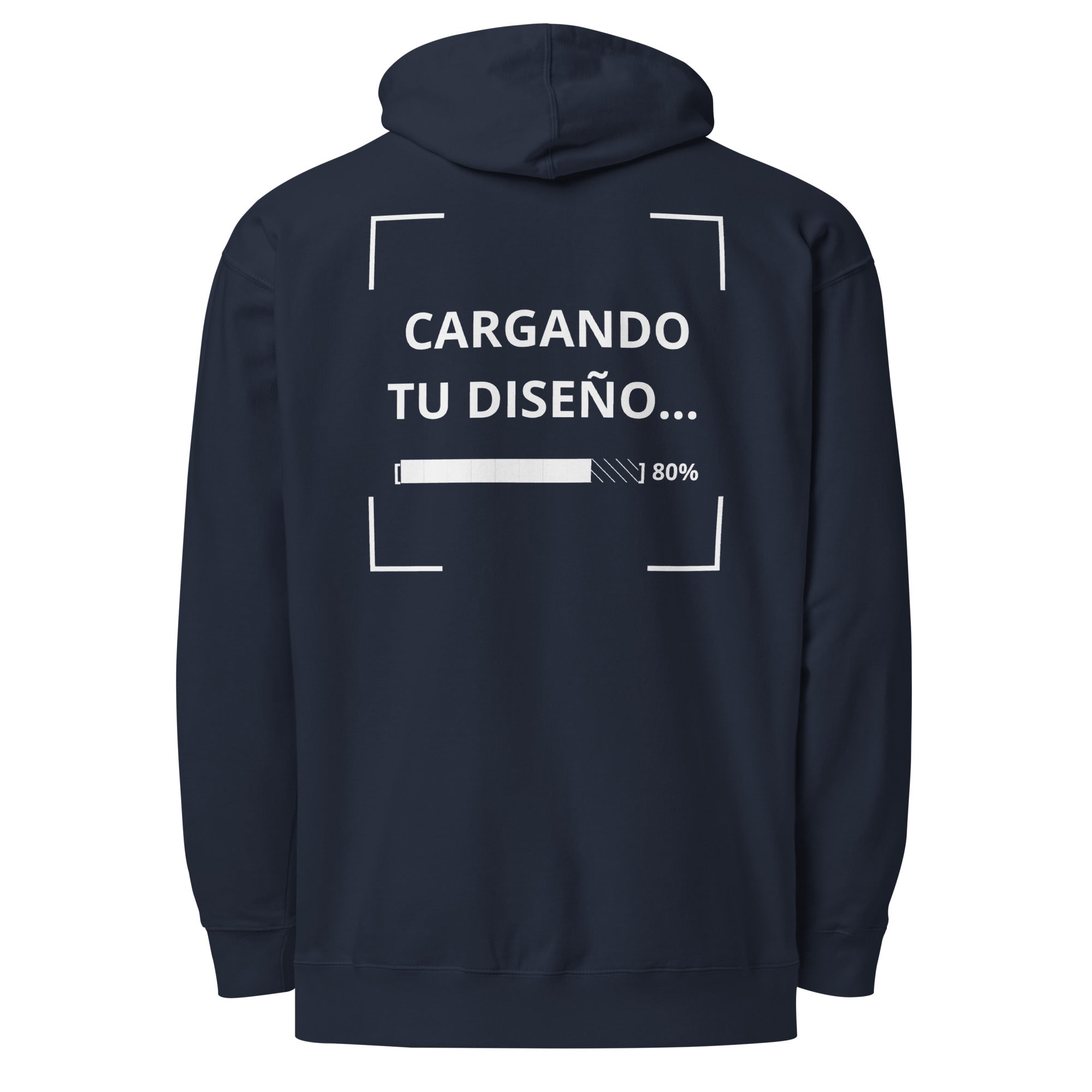 uniformes empresariales personalizados - sudadera azul marino de peso medio en Guatemala