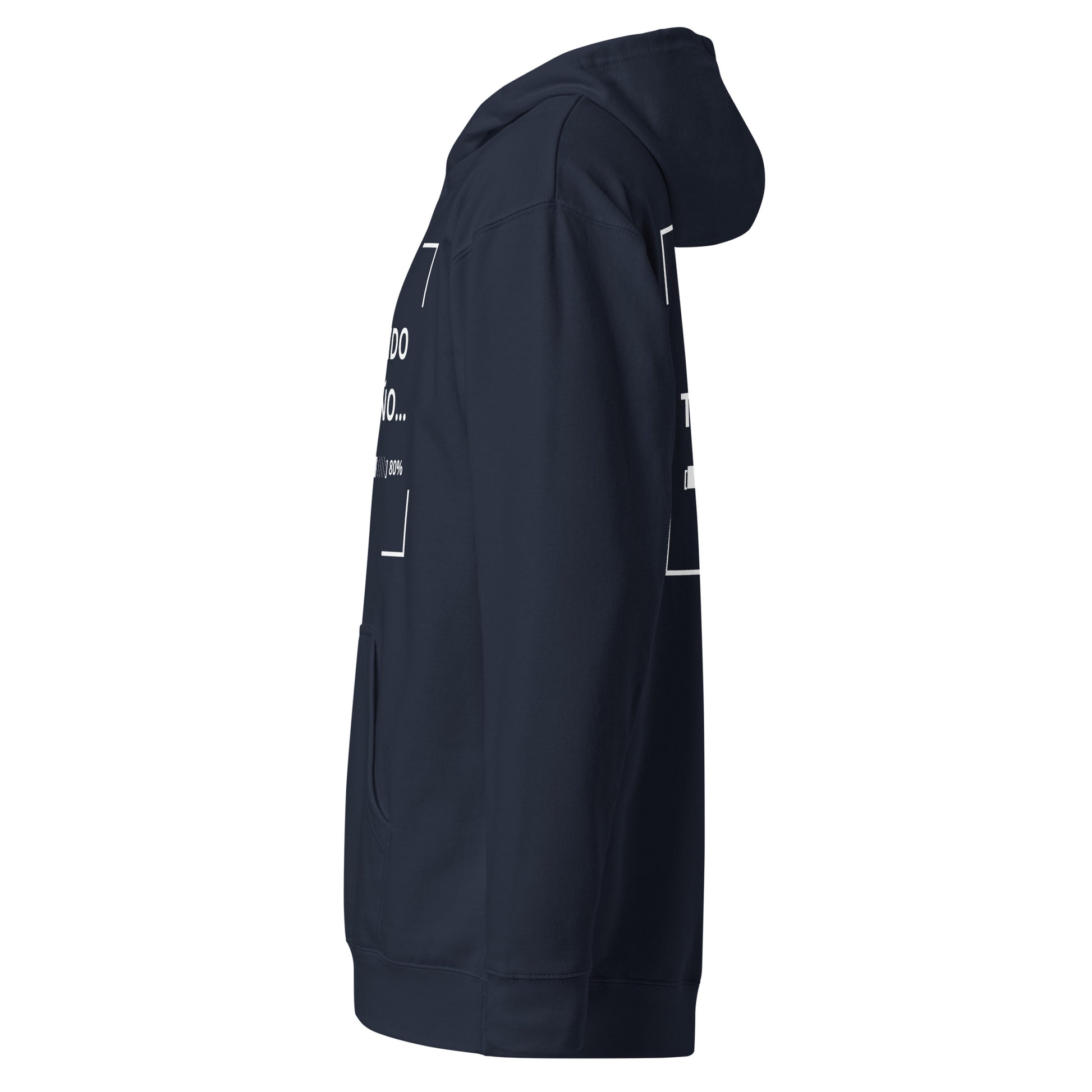 uniformes empresariales personalizados - sudadera azul marino de peso medio en Guatemala