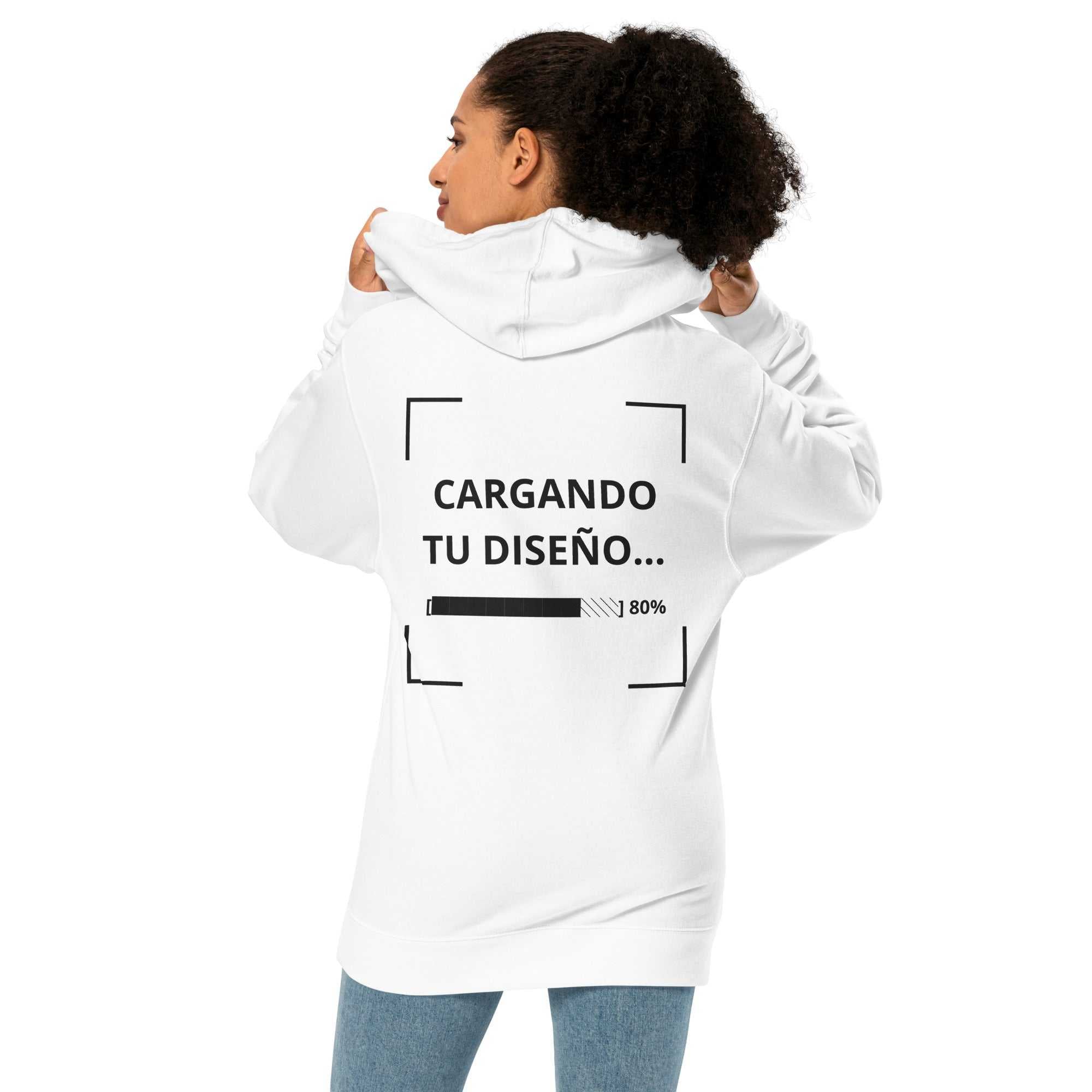 uniformes empresariales personalizados - sudadera blanca de peso medio en Guatemala